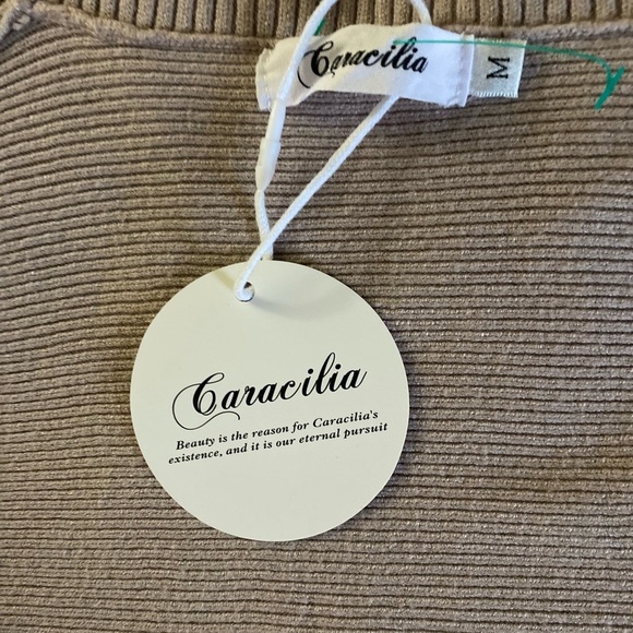 NWT Caracilia oversized knit turtleneck sweater Women Size Medium - Picture 2 of 6